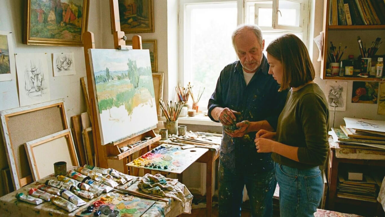 Jak začít malovat a ovládnout malířské řemeslo