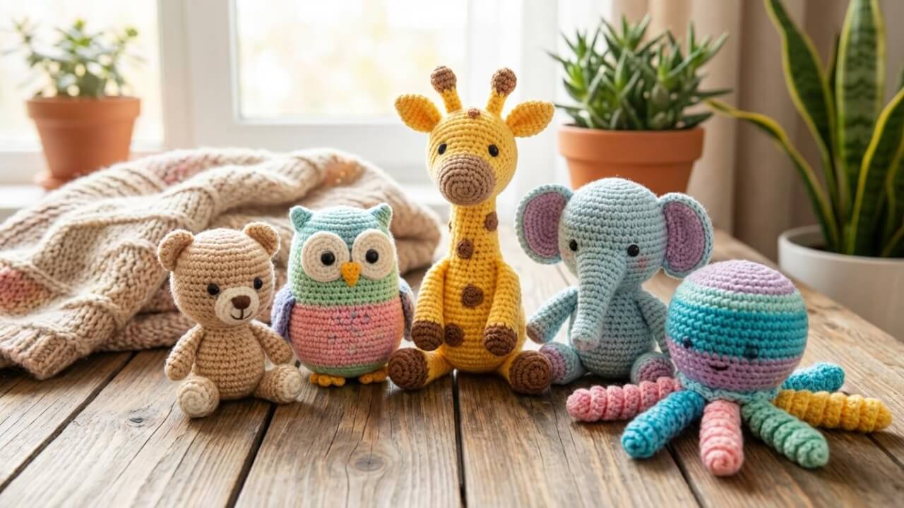 Jak začít s háčkováním hraček