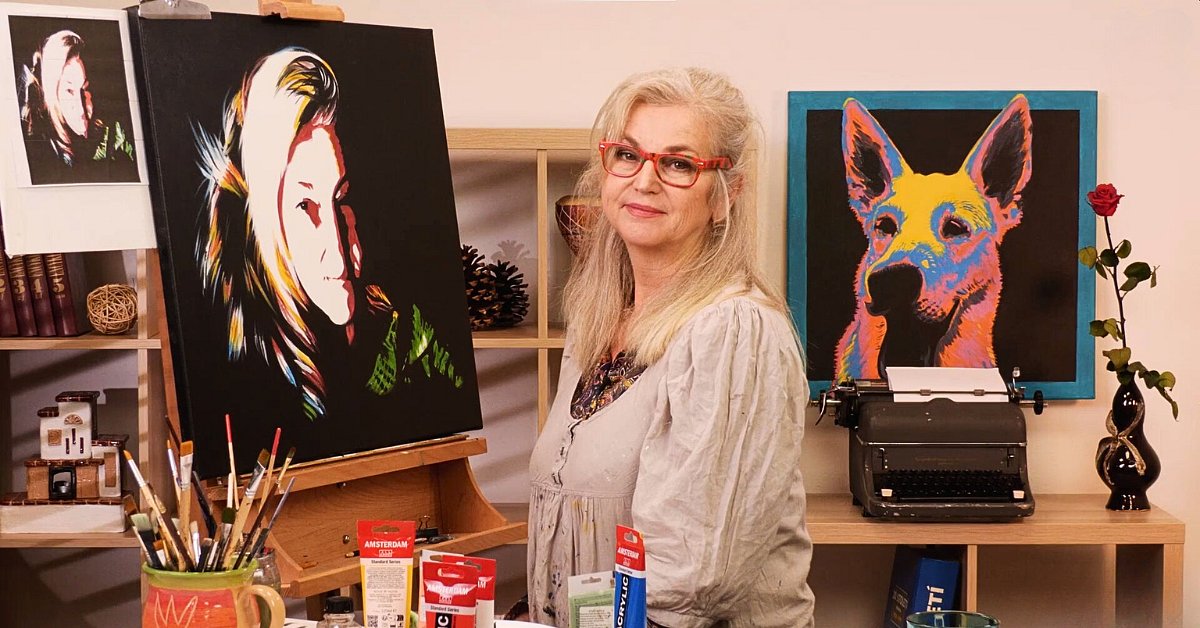 Jak namalovat pop-artový obraz pravou hemisférou