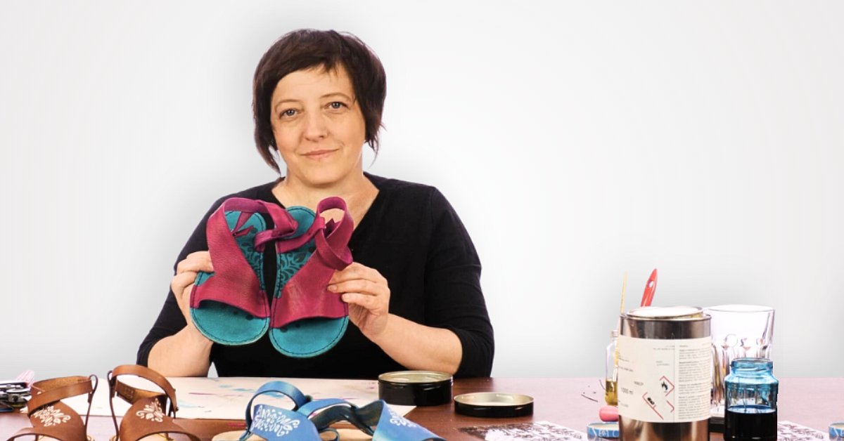 Šití bot pro začátečníky – sandály