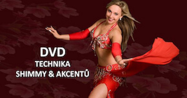 Orientální břišní tanec - DVD Technika shimmy a akcentů