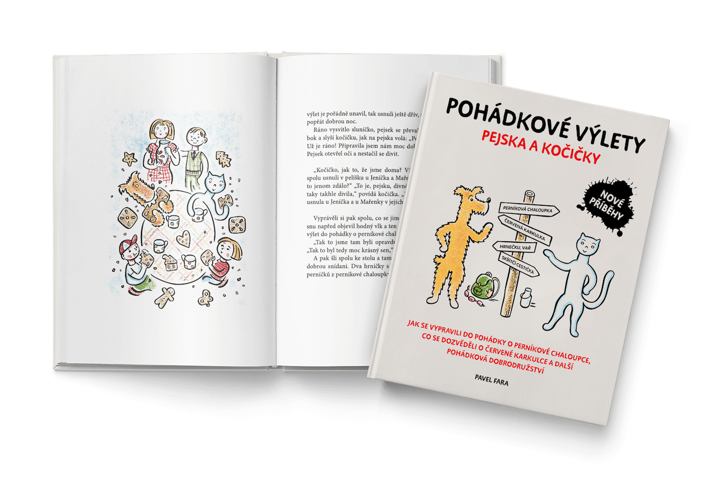 Pohádkové výlety pejska a kočičky